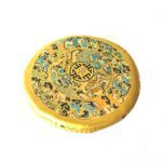 Almohadilla para Cuenco Tibetano base amarilla